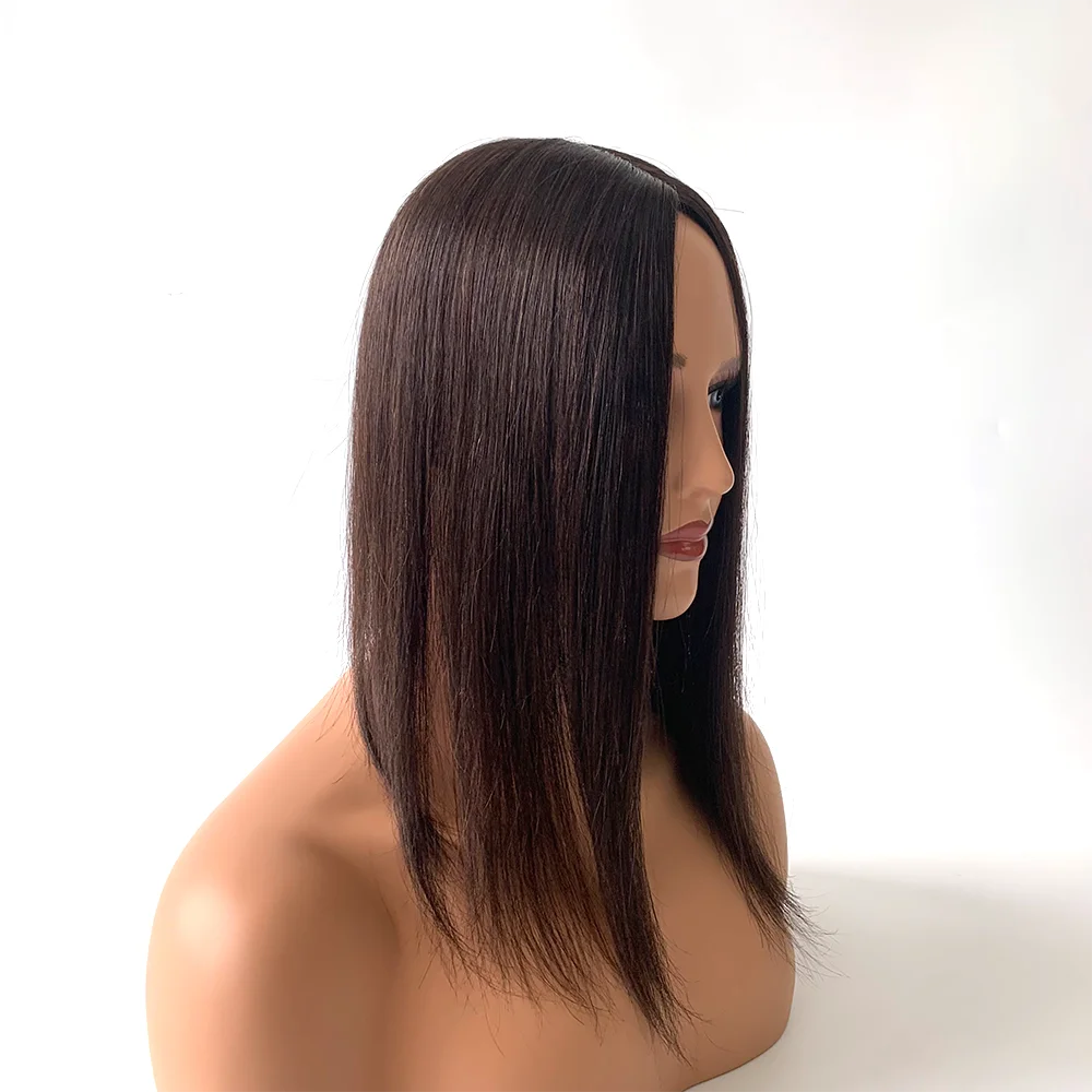 Silk Base Hair Topper – 100% Remy Human Hair | Aura Skin Lab