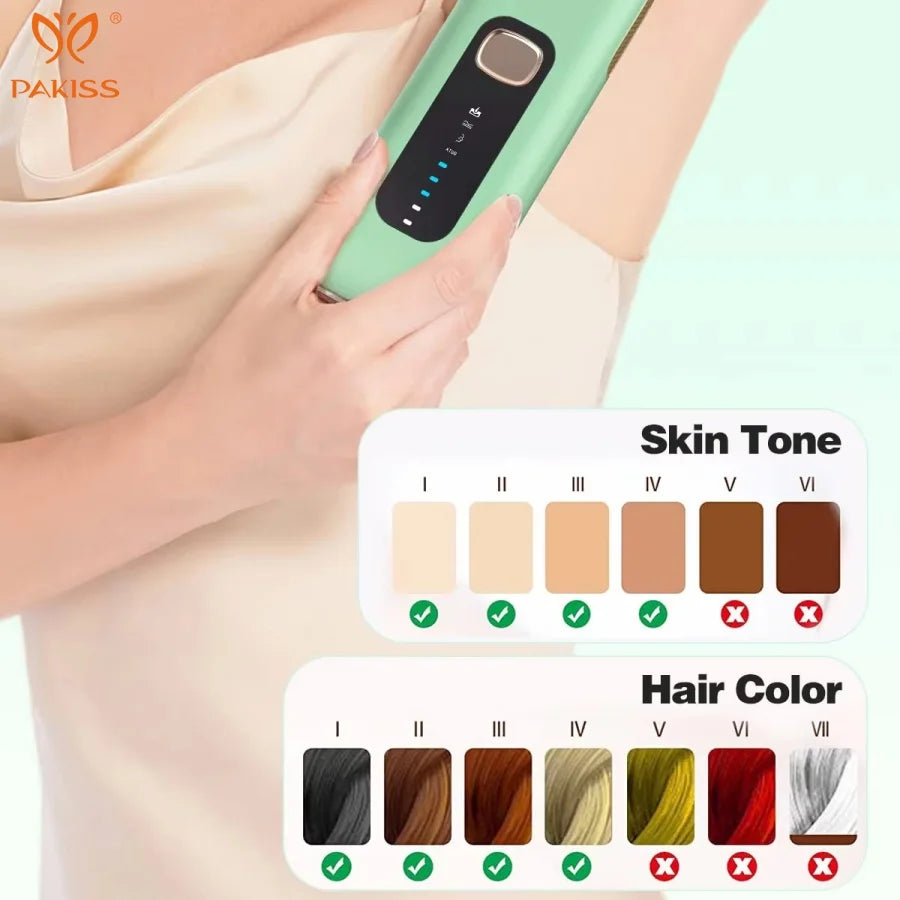 Aura Skin Lab IPL Hair Removal Handset – Permanent, Pain-Free, Face & Body, 600,000 Flashes