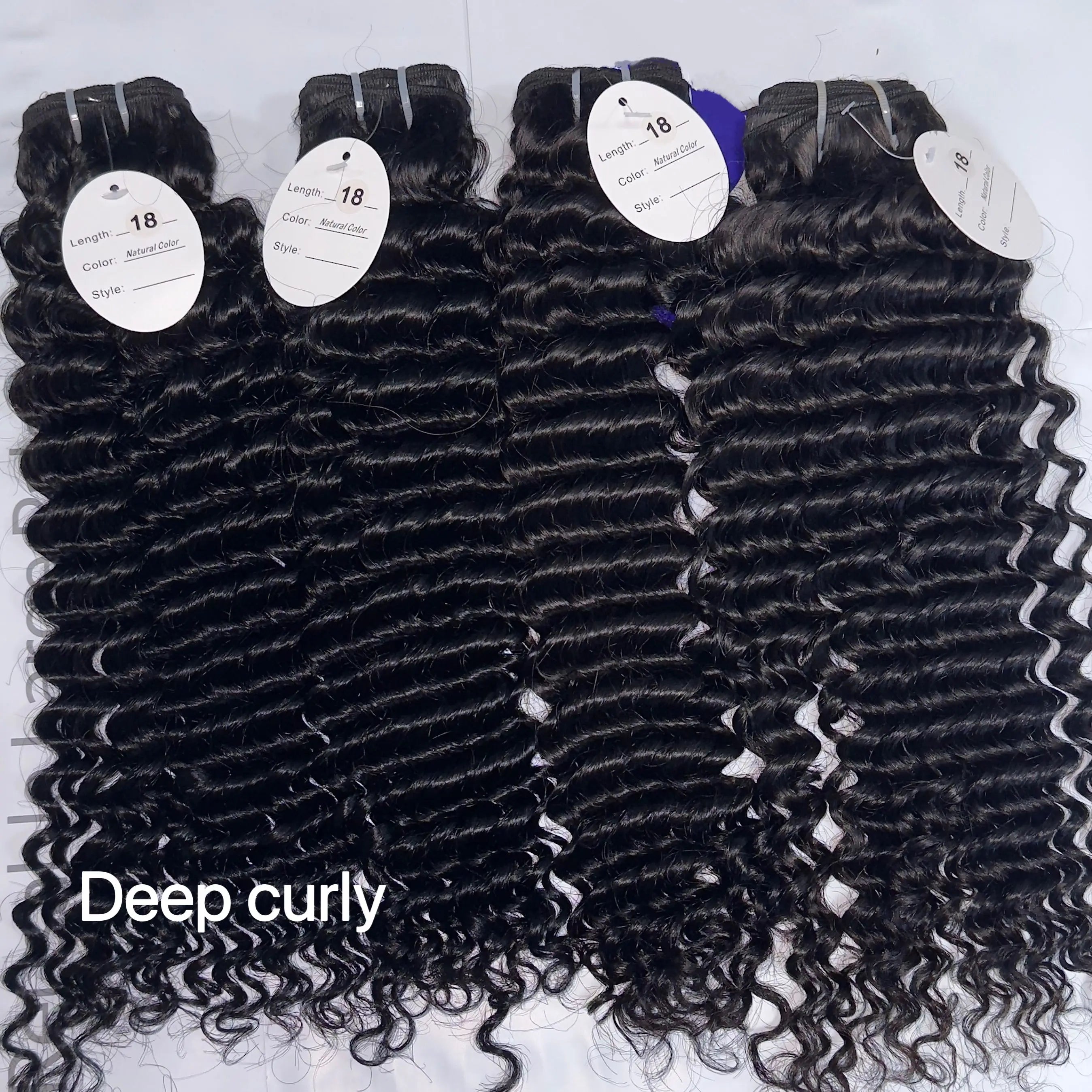 Raw Virgin Human Hair Bundles