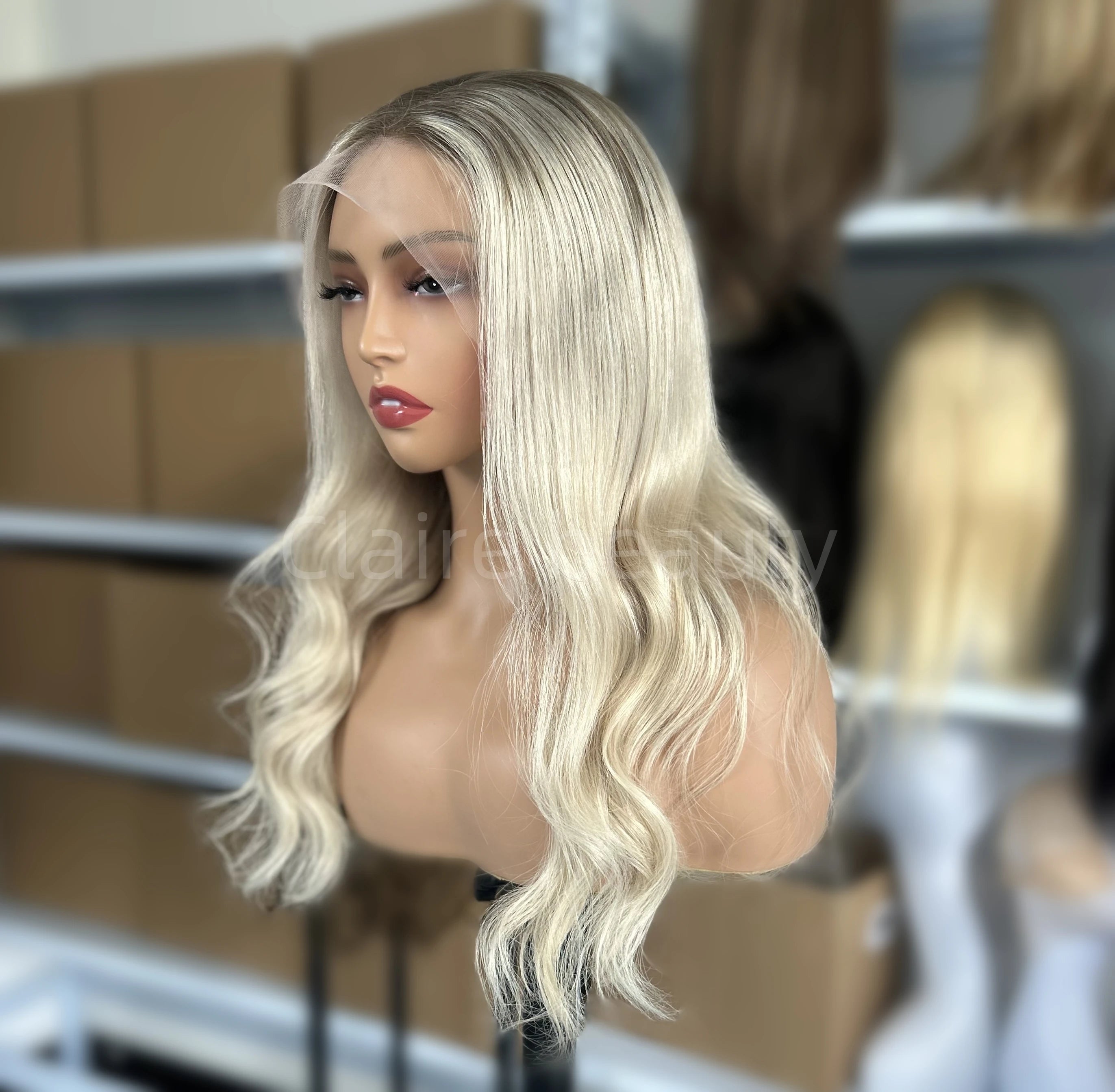 13x4 HD Lace Front Wig – 100% Virgin Hair | Aura Skin Lab