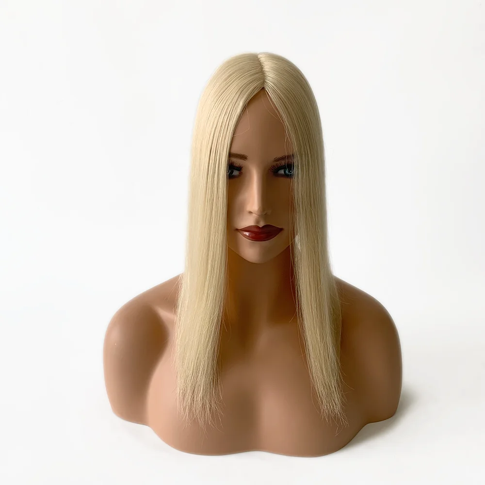 Silk Base Hair Topper – 100% Remy Human Hair | Aura Skin Lab