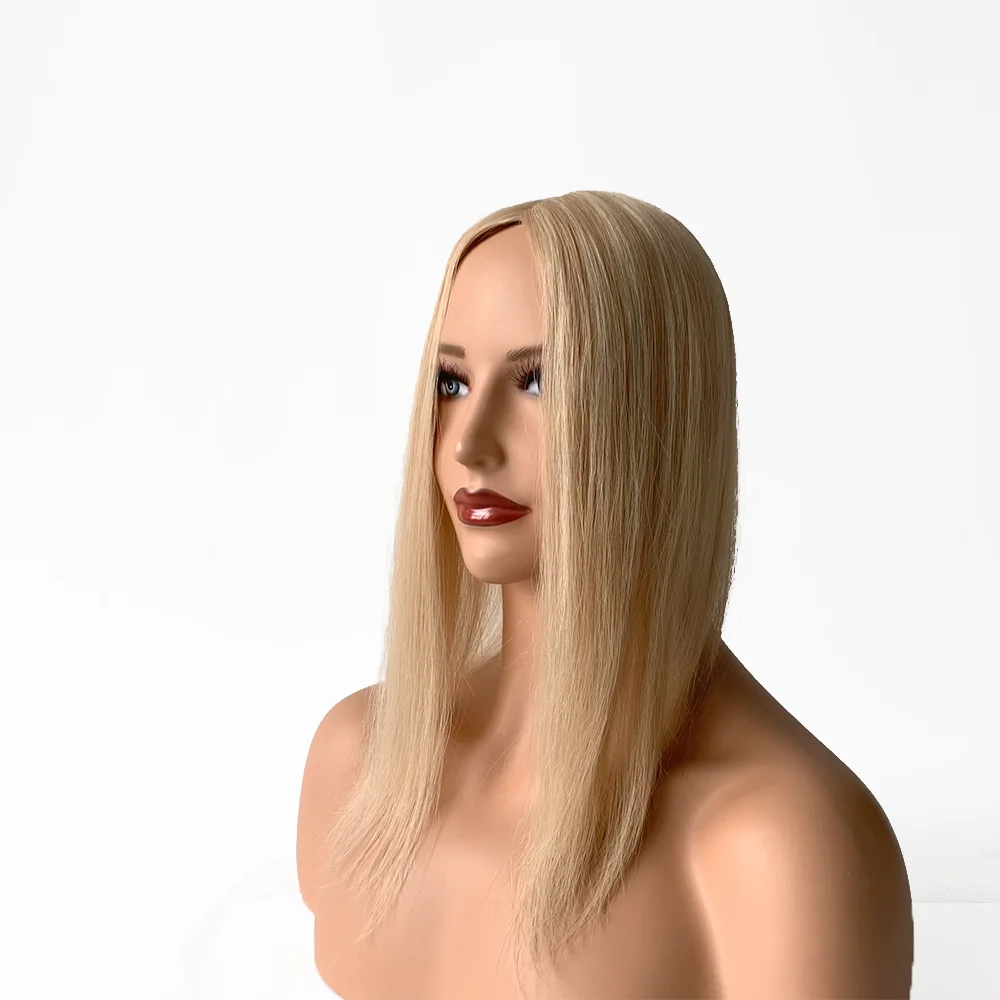 Silk Base Hair Topper – 100% Remy Human Hair | Aura Skin Lab