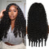 13x6 HD Lace Front Wig worn by a model, showcasing Burmese curly hair and rich texture.