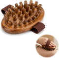 Aura Skin Lab Wooden Acupressure Body Brush – Lymphatic Drainage & Massage Tool